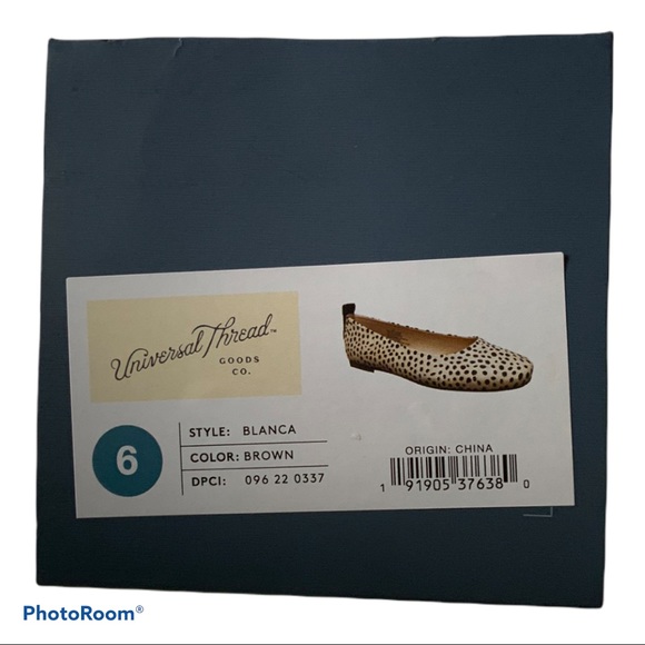 Universal Thread Animal Print Flats Leopard Ballet Flats Animal Print Size 6 - Picture 8 of 12